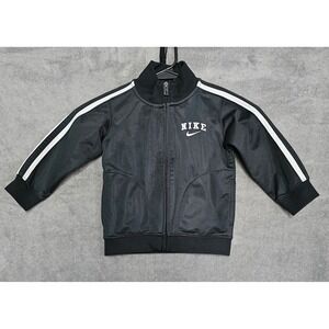 Nike Toddler 24M Black Zip-Up Jacket